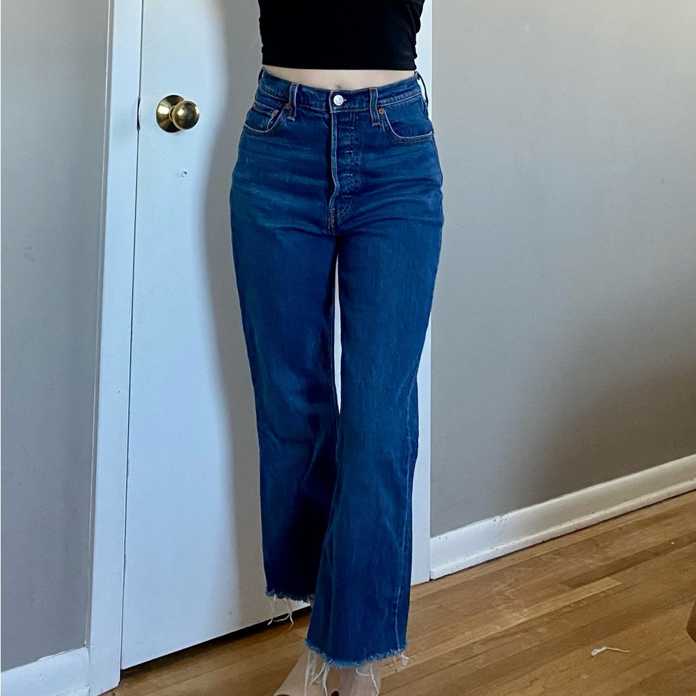 Levi’s Ribcage Bootcut Ankle Jeans